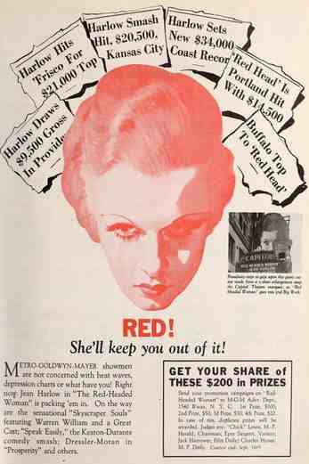 دانلود فیلم Red Headed Woman 1932 زیرنویس چسبیده