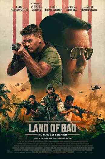 دانلود فیلم Land of Bad 2024 دوبله فارسی
